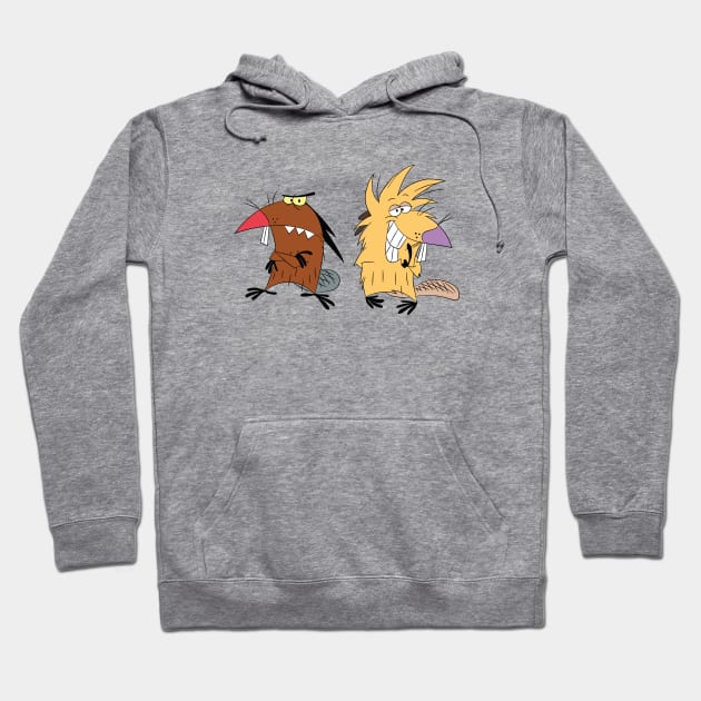 angry beavers Hoodie by tdK